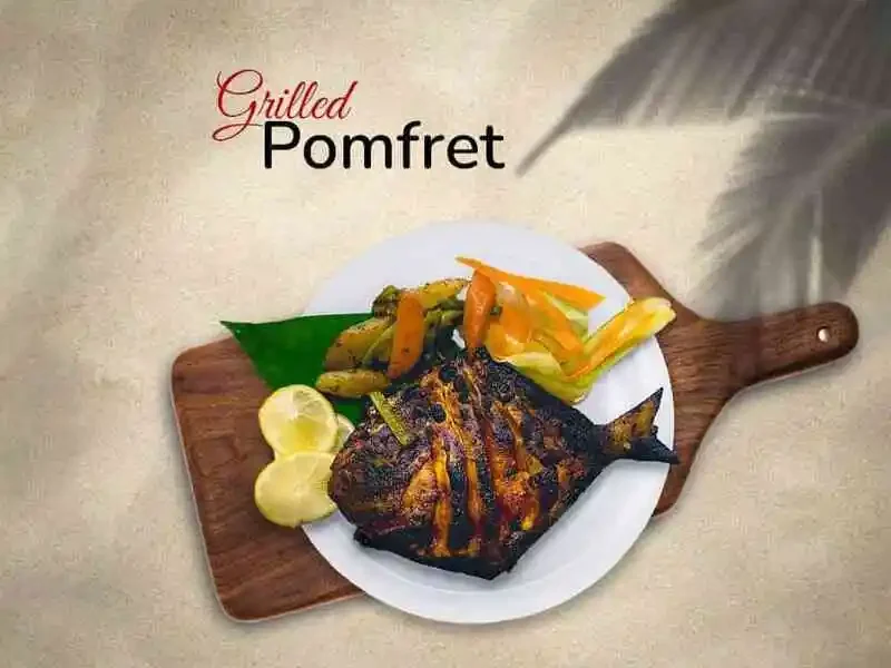 Grilled Pomfret